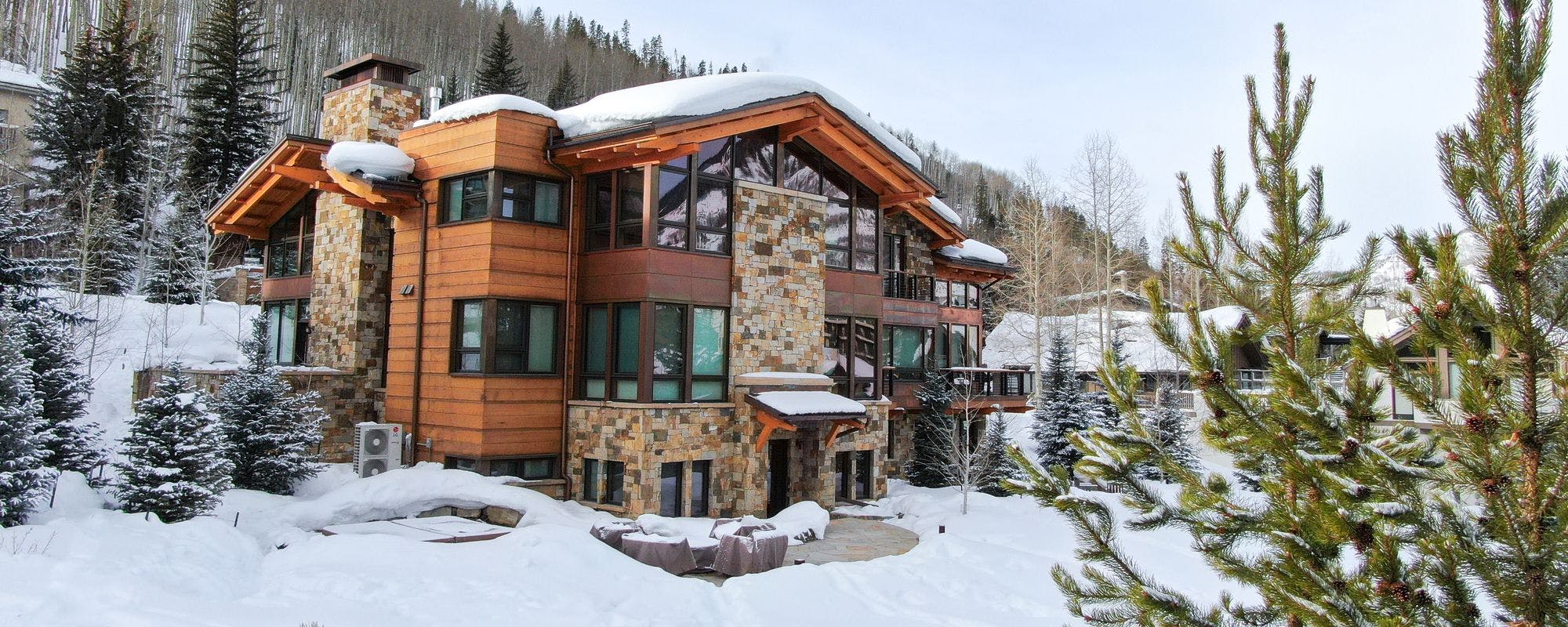 Vacation rental home nestled in the mountains of Vail Valley