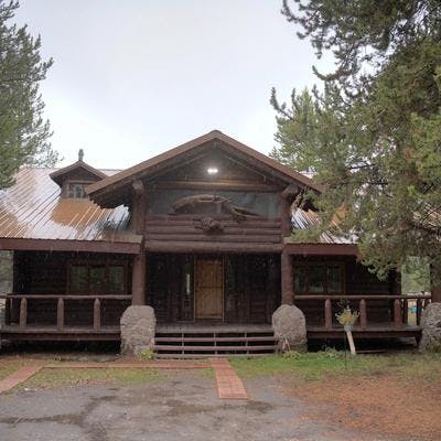 Exterior view of a West Yellowstone vacation rental.