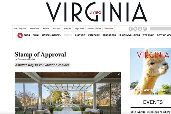 Virginia Living Magazine Recognizes the One Hundred Collection