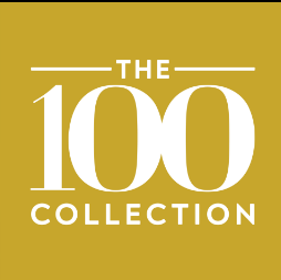100 collection logo